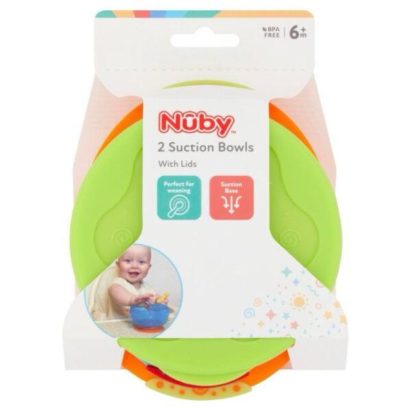 NUBY 2 SUCTION BOWL