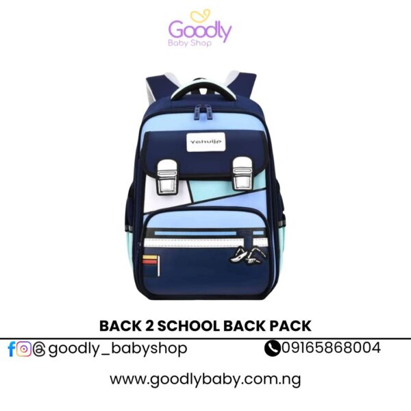 DETACHABLE BACK 2 SCHOOL BACK PACK