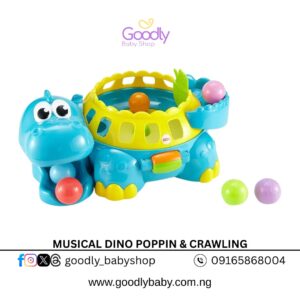 MUSICAL DINO POPPIN & CRAWLIN