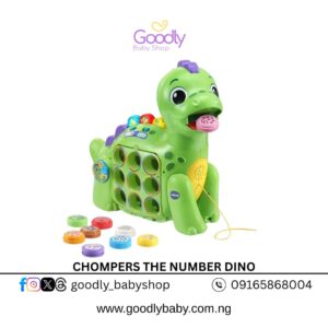 CHOMPERS THE NUMBER DINO