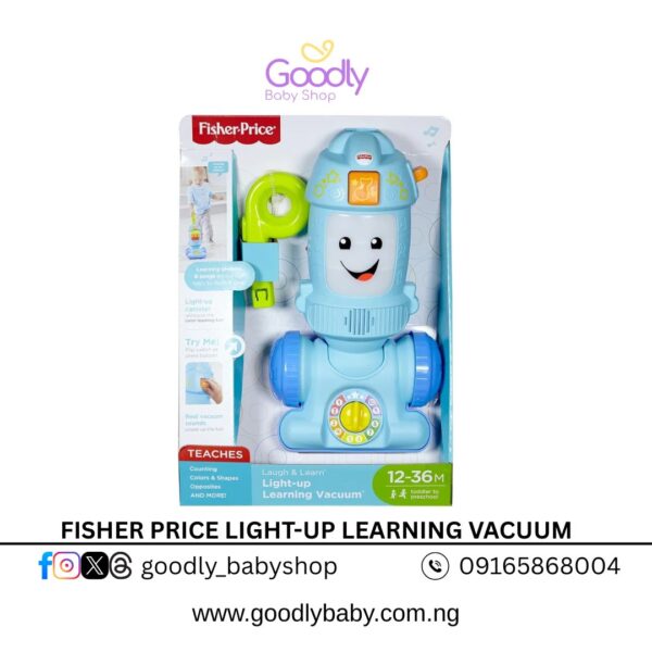 FISHER PRICE LIGHT-UP LEARNING VACUUM - Image 2