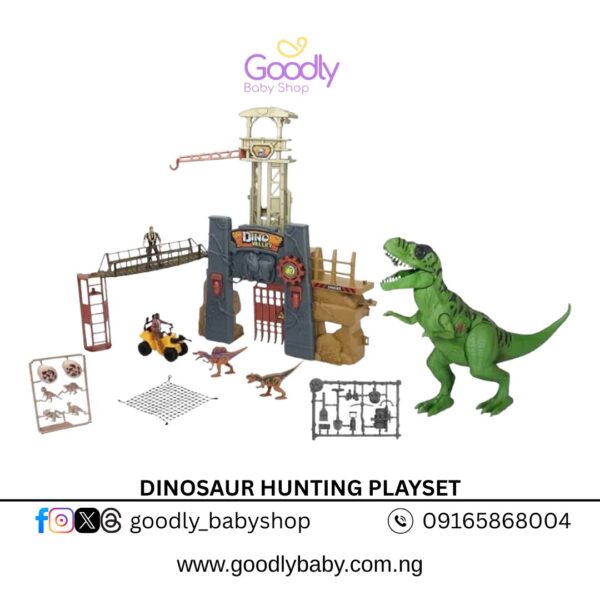 DINOSAUR HUNTING PLAYSET