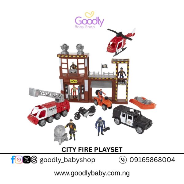 CITY FIRE PLAYSET